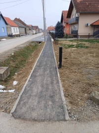 Projekt: Izgradnja pje&scaron;ačke staze u ulici Stari Brestovac