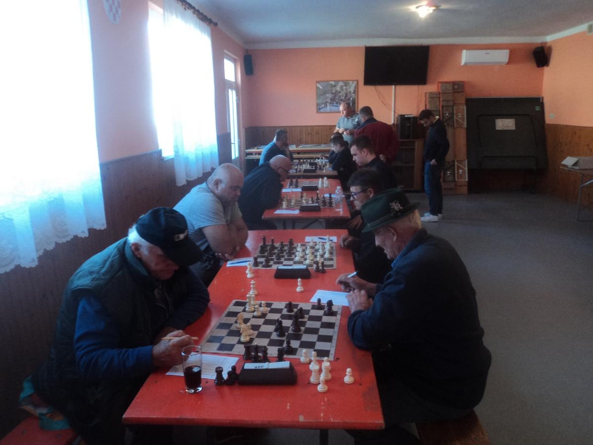 PORAZ ŠAHISTA BRESTOVCA U DARANOVCIMA U 5.KOLU ČETVRTE HRVATSKE ŠAHOVSKA LIGE ISTOK SKUPINE C